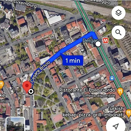 Milano, Bovisa Politecnico, Dergano Metropolitana, Wifi - Garden * Mailand